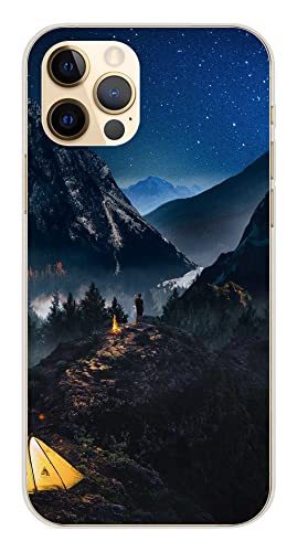 Schutzhülle aus Silikon, bedruckt für Apple iPhone 12 Pro, nur in Berge von 1001coques