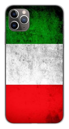 Silikon-Schutzhülle für Apple iPhone 11 Pro Max – Flagge Italien Silikon-Schutzhülle für Apple iPhone 11 Pro Max – Flagge Italien von 1001 coques