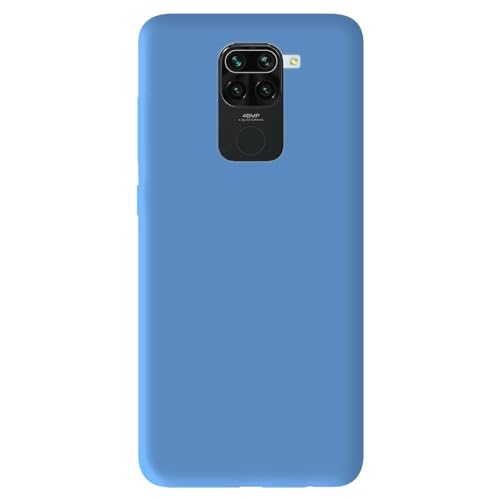 Silikon-Schutzhülle für Xiaomi Redmi Note 9, matt, Blau von 1001coques