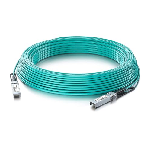 10Gtek® 10G SFP+ AOC Cable, 10GBASE Active Optical SFP Cable for Cisco SFP-10G-AOC80M, Ubiquiti UniFi, Supermicro, Mikrotik, 80-Meter von 10Gtek
