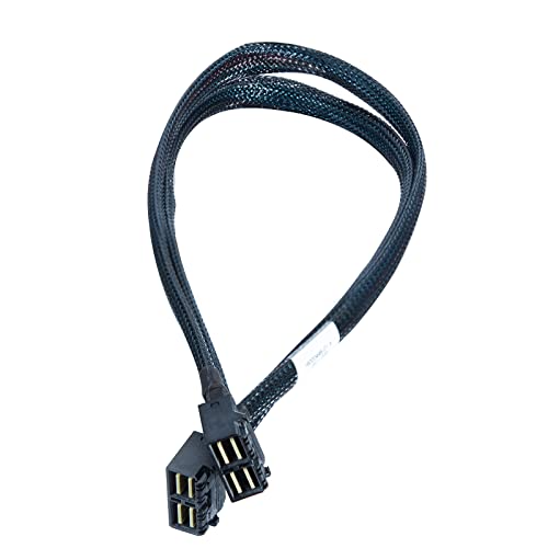 10Gtek® MiniSAS HD SFF-8643 zu SFF-8643 8i Kabel, SAS 3.0, 100-ohm, 1-Meter(3.3-ft) von 10Gtek