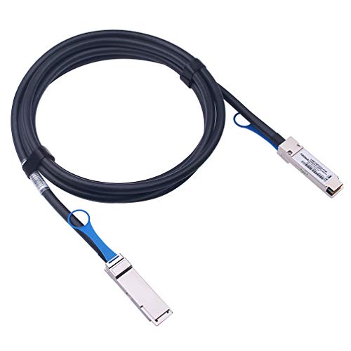 10Gtek 100Gb/s QSFP28 DAC Cable - 100GBASE-CR4 ETH 100GbE QSFP28 to QSFP28 Passive Direct Attach Copper Cable for Mellanox ETH MCP1600-C00AE30N, 0.5-Meter von 10Gtek