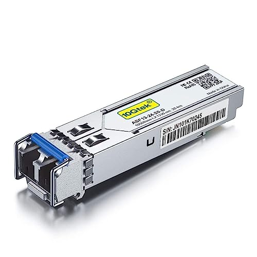 10Gtek für D-Link Gigabit SFP LX Singlemode DEM-310GT, 1000Base-LX 1G SFP LC Transceiver Modul, 1310nm, 10km 10Gtek für D-Link Gigabit SFP LX Singlemode DEM-310GT, 1000Base-LX 1G SFP LC Transceiver Modul, 1310nm, 10km von 10Gtek