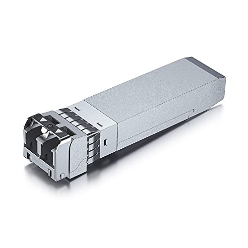 10Gtek für D-Link SFP+ SR Multimode Modul DEM-431XT-DD, 10GBase-SR SFP+ Fibre Transceiver, Dual LC Connector, 850nm, 300-Meter von 10Gtek