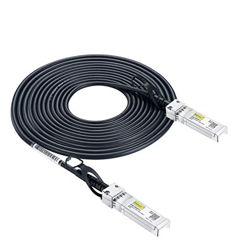 10Gtek für Intel XDACBL5M SFP+ Kabel 5-Meter(16.5ft), SFP+ Direct Attach Copper Twinax Passiv DAC Kabel von 10Gtek