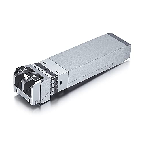 10Gtek für Mellanox SFP+ SR Multimode Transceiver MFM1T02A-SR, 10GBase-SR SFP+ Fibre Modul, Dual LC Connector, 850nm, 300m 10Gtek für Mellanox SFP+ SR Multimode Transceiver MFM1T02A-SR, 10GBase-SR SFP+ Fibre Modul, Dual LC Connector, 850nm, 300m von 10Gtek