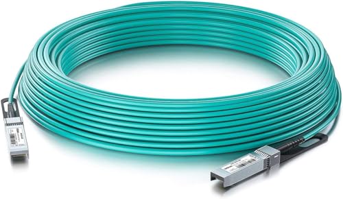 40-Meter, 10GBASE Active Optical SFP+ Cable(AOC) for Cisco SFP-10G-AOC40M, Ubiquiti UniFi, Supermicro, Mikrotik. von 10Gtek