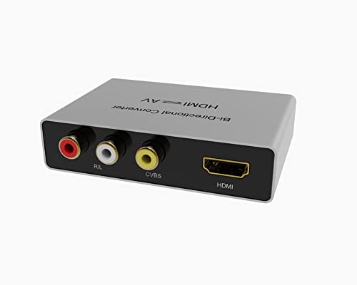 AV to HDMI, HDMI to RCA Bi-Directional Converter, 1080p@60Hz, Support PAL/NTSC for PC, HDTV, DVD Players von 10Gtek