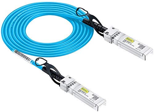 [Blau] 10G SFP+ DAC Kabel 1-Meter(3.3ft), Twinax SFP+ Kabel für Cisco SFP-H10GB-CU1M, Meraki MA-CBL-TA-1M, Ubiquiti UniFi, D-Link, Supermicro, Netgear, Mikrotik, Open Switches von 10Gtek
