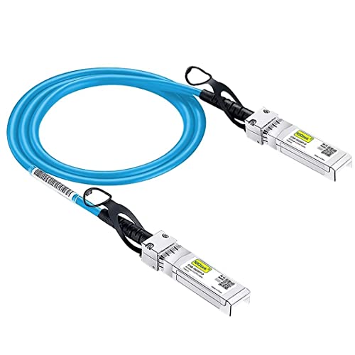 [Blau] 10G SFP+ DAC Kabel 1-Meter(3.3ft), Twinax SFP+ Kabel für Ubiquiti UniFi von 10Gtek