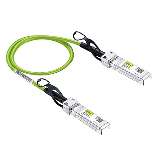 [Grün] 10G SFP+ DAC Kabel 0.3-Meter(0.98ft), Twinax SFP+ Kabel für Ubiquiti UniFi von 10Gtek