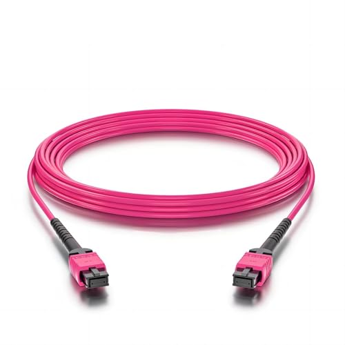 MPO to MPO, Multimode OM4 50/125μm, 8-Core, POLARITY B (for QSFP+/QSFP28 Transceiver)-7 meter von 10Gtek