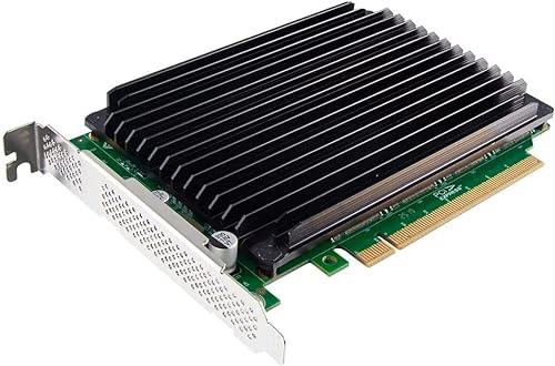 10Gtek NVMe SSD Adapter for M.2 SSD (4X M.2(M Key)), Requires Motherboard BIOS Support for Bifurcation von 10Gtek
