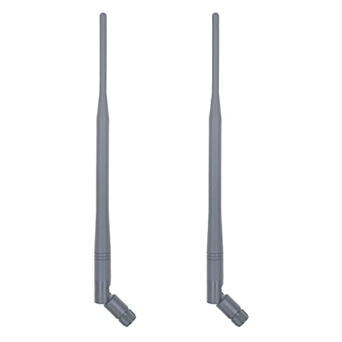 Omni Directional Antenna, 4G LTE High gain Antenna, Wide Band 5dBi 700-2700Mhz, with SMA Male Connector, Pack of 2 von 10Gtek