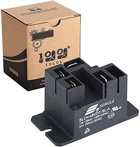 10L0L Relais für Golfwagen, 48 V, für Club-Autoladegerät, PowerDrive 1 und PowerDrive 2, ersetzt OEM: 103414901/101828601 von 10L0L