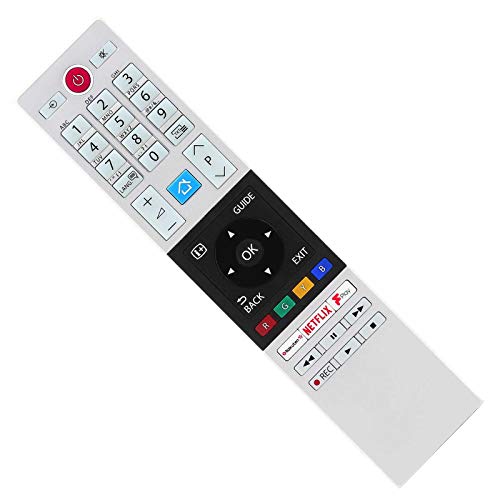 121AV - Ersatzfernbedienung für Toshiba 30099654 CT-8533 RC42150 2018 4K Ultra HD Smart TVs mit Rakuten TV Netflix Fplay-Tasten 121AV - Ersatzfernbedienung für Toshiba 30099654 CT-8533 RC42150 2018 4K Ultra HD Smart TVs mit Rakuten TV Netflix Fplay-Tasten von 121AV