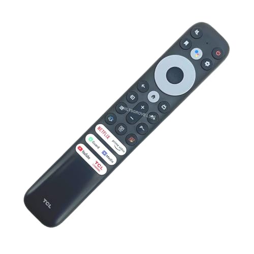 121AV Original Ersatz Voice TV Fernbedienung für TCL RC902V FUR1 Kompatibel mit 43P631X1 50P631X1 55C731X1 55C831X1 32RS530X1 40S5203X2 55C835K 55C631X1 Smart QLED 4 K HDR 121AV Original Ersatz Voice TV Fernbedienung für TCL RC902V FUR1 Kompatibel mit 43P631X1 50P631X1 55C731X1 55C831X1 32RS530X1 40S5203X2 55C835K 55C631X1 Smart QLED 4 K HDR von 121AV