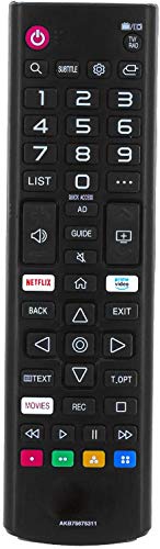 Ersatz Fernbedienung Kompatibel für LG 32LM630BPLA 49UM7000PLA 55UM7000PLC 55UM7400PLB 65UM7000PLA Smart LED Fernseher Ersatz Fernbedienung Kompatibel für LG 32LM630BPLA 49UM7000PLA 55UM7000PLC 55UM7400PLB 65UM7000PLA Smart LED Fernseher von 121AV