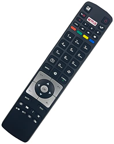 Fernbedienung für Finlux Telefunken Hitachi RC5118 LCD LED 3D HD Smart TV mit Netflix-Taste Fernbedienung für Finlux Telefunken Hitachi RC5118 LCD LED 3D HD Smart TV mit Netflix-Taste von 121AV