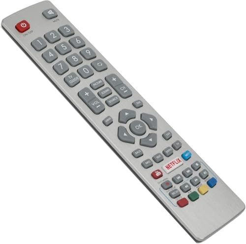 Fernbedienung für Sharp Aquos Smart TV with Netflix YouTube and 3D Buttons - Mit Zwei 121AV AAA Batterien enthalten Fernbedienung für Sharp Aquos Smart TV with Netflix YouTube and 3D Buttons - Mit Zwei 121AV AAA Batterien enthalten von 121AV