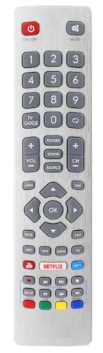 Fernbedienung für Sharp SHW/RMC/0115 LCD LED 3D HD Smart TV'S - Mit Zwei 121AV AAA Batterien enthalten Fernbedienung für Sharp SHW/RMC/0115 LCD LED 3D HD Smart TV'S - Mit Zwei 121AV AAA Batterien enthalten von 121AV