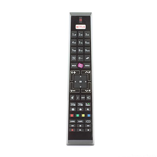 Medion Telefunken Finlux 30092062 RCA4995 Fernbedienung für LCD LED 3D HD Smart TV'S mit Netflix-Taste - Mit Zwei mitgelieferten 121AV AAA Batterien von 121AV