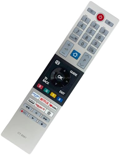 Original 30110095 CT-8561 RC42151 TV Fernbedienung Kompatibel mit Toshiba 24WM3C63DA 28W2863DG 32L2063DG 32L2863DG 32L2963DG 32L2963DGL Smart LED Original 30110095 CT-8561 RC42151 TV Fernbedienung Kompatibel mit Toshiba 24WM3C63DA 28W2863DG 32L2063DG 32L2863DG 32L2963DG 32L2963DGL Smart LED von 121AV