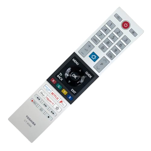 Original CT-8568 TV Fernbedienung Kompatibel mit Toshiba 50UV2363DB 435UV2363DB 55UV2363DB 65UV2363DB Smart 4K Ultra HD Vidaa Freeview LED Original CT-8568 TV Fernbedienung Kompatibel mit Toshiba 50UV2363DB 435UV2363DB 55UV2363DB 65UV2363DB Smart 4K Ultra HD Vidaa Freeview LED von 121AV