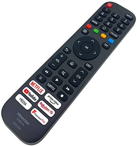 Original EN2Y30H | T279823 Fernbedienung kompatibel mit Hisense VIDAA 32A5600FTUK 40A5600FTUK 43A7300FTUK 55A7300FTUK 65A7300FTUK Smart QLED OLED TVs Original EN2Y30H | T279823 Fernbedienung kompatibel mit Hisense VIDAA 32A5600FTUK 40A5600FTUK 43A7300FTUK 55A7300FTUK 65A7300FTUK Smart QLED OLED TVs von 121AV