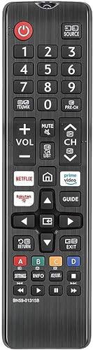 Original Ersatz BN59-01315B Fernbedienung für Samsung UHD 4K 2018 2019 QLED Smart TV mit Netflix Rakuten TV Button-Fit für UE43RU7100K UE43RU7100W UE43RU7102K UE43RU7105K UE43RU7170S von 121AV