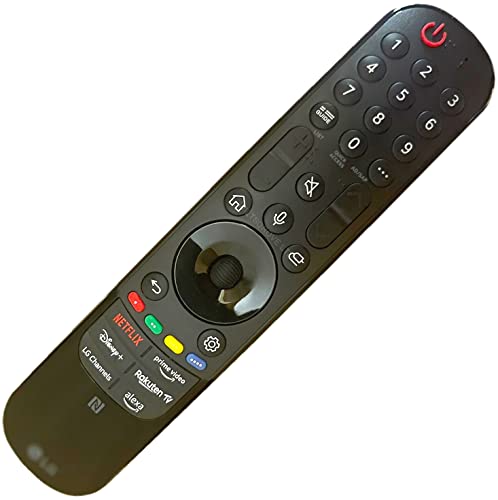 Original MR23GA Magic Motion TV Fernbedienung kompatibel für LG AKB76043112 OLED evo 4K Smart TV mit Sprachsteuerung, Bluetooth, Magic Air Maus von 121AV