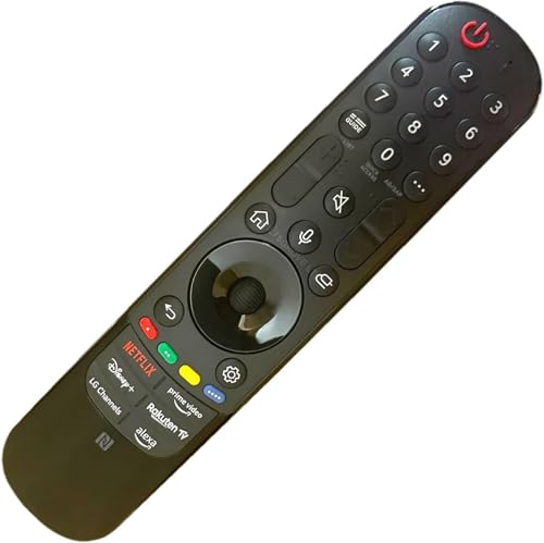 Original Ersatz MR23GA Magic Motion TV-Fernbedienung kompatibel für LG AKB76043112 OLED evo 4K Smart TV mit Sprachsteuerung, Bluetooth, Magic Air Maus Original Ersatz MR23GA Magic Motion TV-Fernbedienung kompatibel für LG AKB76043112 OLED evo 4K Smart TV mit Sprachsteuerung, Bluetooth, Magic Air Maus von 121AV