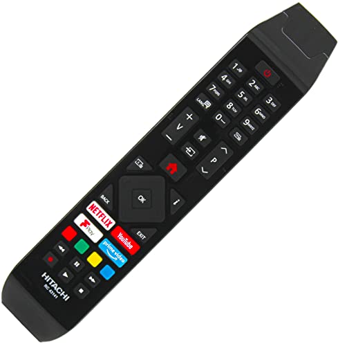 121AV Fernbedienung kompatibel mit Hitachi 55HK6200U 65HL7200U 32HE2200U 32HEV220U 43HK6100UA 43HK6200U Smart 4K UHD HDR LED 121AV Fernbedienung kompatibel mit Hitachi 55HK6200U 65HL7200U 32HE2200U 32HEV220U 43HK6100UA 43HK6200U Smart 4K UHD HDR LED von 121AV