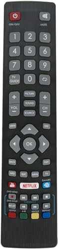 121AV Fernbedienung für Blaupunkt TV mit Netflix, YouTube und Smart Buttons 121AV Fernbedienung für Blaupunkt TV mit Netflix, YouTube und Smart Buttons von 121AV