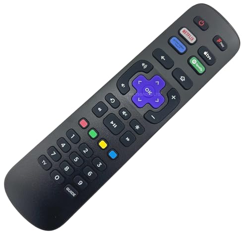 Roku Ersatz-Fernbedienung 21001-000009, kompatibel mit TCL 55RP630K 43RP630K 50RC630K 4K Ultra HD HDR LED von 121AV