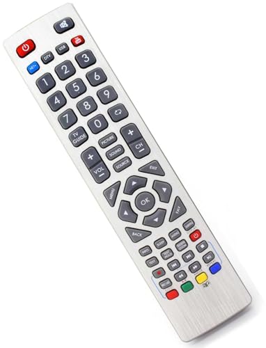Universal Fernbedienung für Sharp Smart TV with YouTube 3D and NET+ Buttons - Mit Zwei 121AV AAA Batterien enthalten von 121AV