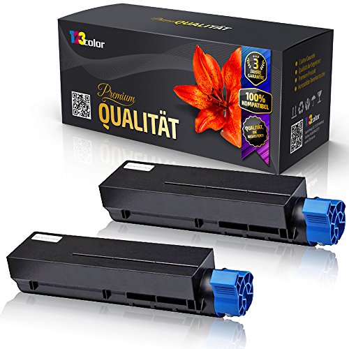 123Color 2X Alternative Tonerkartuschen kompatibel für Oki B 412 DN B 432 DN B 512 DN 45807106 45807102 45807111 - Toner Plus Serie 123Color 2X Alternative Tonerkartuschen kompatibel für Oki B 412 DN B 432 DN B 512 DN 45807106 45807102 45807111 - Toner Plus Serie von 123Color