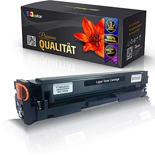 123Color Alternative Toner Schwarz CF400X kompatibel für HP Color HP Laserjet Pro M250 Series Pro M252 DW Pro M252 n Pro M270 Series Pro M274 DN Pro M274 n Pro M277 DW Pro M277 n CF400A CF400X Office von 123Color
