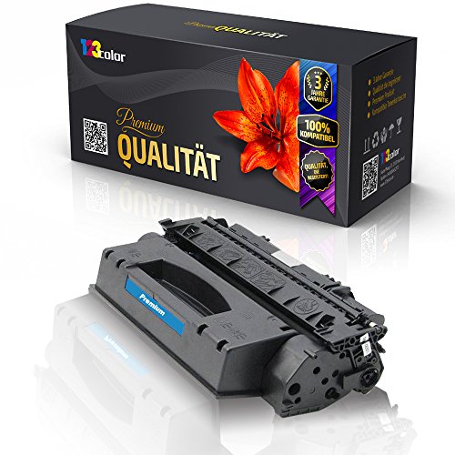 123Color Alternative XL Toner kompatibel für HP Laserjet Pro 400 M401a M401d M401dn M401dne M401dw M401n M425dn M425dw Black Schwarz BK K - Easy Line Serie - CF280A CF280X HP 280A 280X HP 80X 80A von 123Color