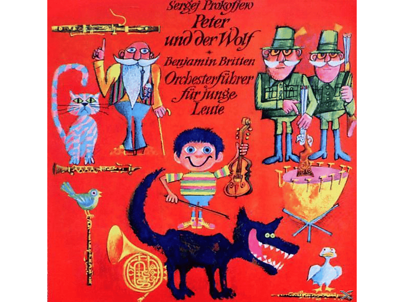 Rolf Ludwig - Peter und der Wolf (CD) von 1610
