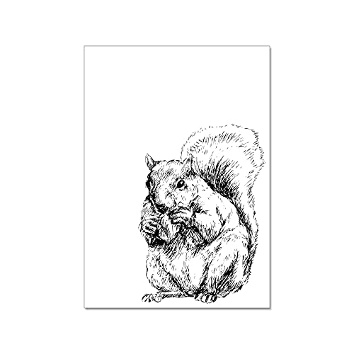 17;30 - CA60713 - Postkarte, Eichhörnchen, DIN A6 von 17;30 HOME