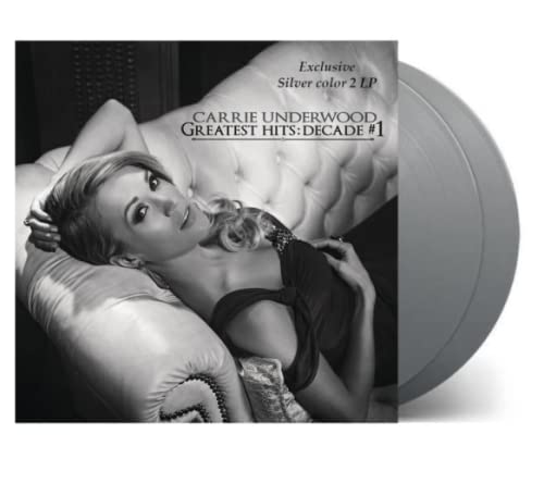 Carrie Underwood Greatest Hits Decade #1 - Exclusive Limited Edition Siler Colored Vinyl 2LP von 19 Recordings.