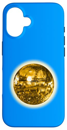 1970er Sunny Discokugel Sonne Hülle für iPhone 16 von 1970s Sunny Disco Ball Sun