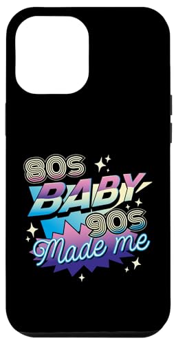 80er Jahre Baby 90s Made Me Hülle für iPhone 12 Pro Max 80er Jahre Baby 90s Made Me Hülle für iPhone 12 Pro Max von 1990s 90s Retro Costume The Nineties Gifts Outfit