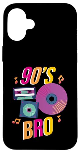 90er Bro Hülle für iPhone 16 Plus 90er Bro Hülle für iPhone 16 Plus von 1990s 90s Retro Costume The Nineties Gifts Outfit