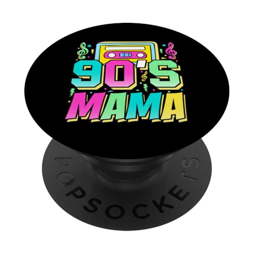 90er Jahre Mama PopSockets Klebender PopGrip von 1990s 90s Retro Costume The Nineties Gifts Outfit