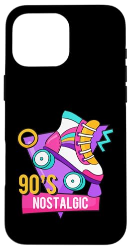 90er Jahre Nostalgie Hülle für iPhone 16 Pro Max 90er Jahre Nostalgie Hülle für iPhone 16 Pro Max von 1990s 90s Retro Costume The Nineties Gifts Outfit