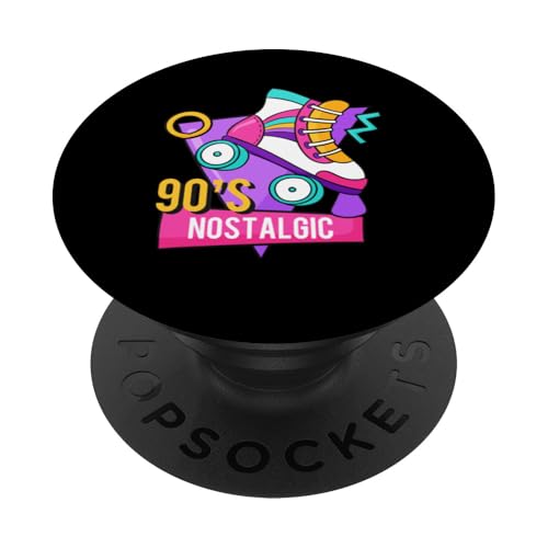 90er Jahre Nostalgie PopSockets Klebender PopGrip von 1990s 90s Retro Costume The Nineties Gifts Outfit