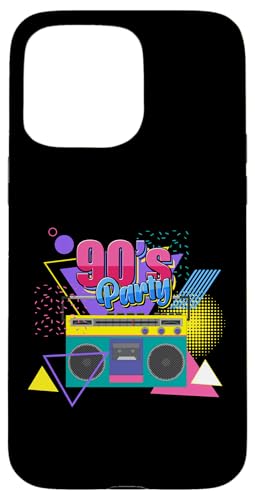 90er Jahre Party Hülle für iPhone 15 Pro Max von 1990s 90s Retro Costume The Nineties Gifts Outfit