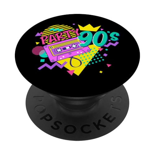 90er Jahre Party PopSockets Klebender PopGrip von 1990s 90s Retro Costume The Nineties Gifts Outfit